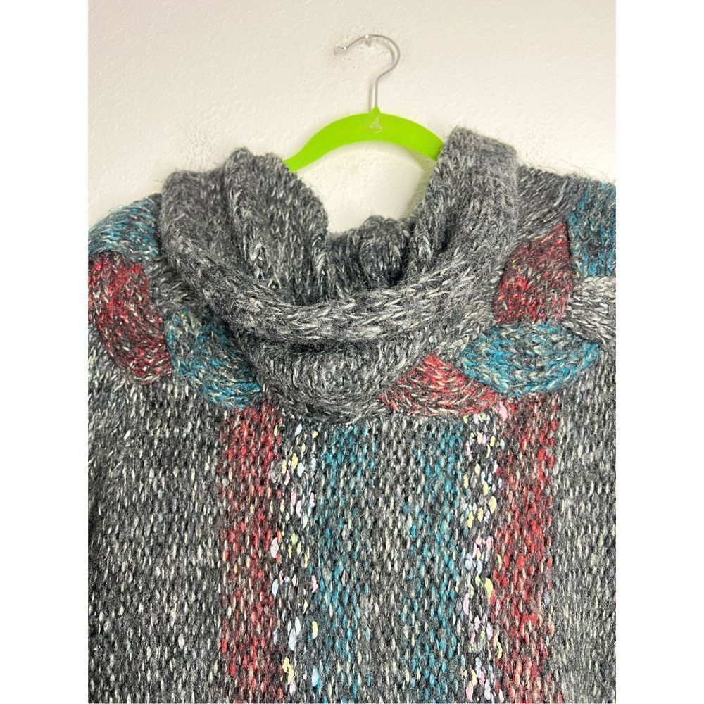 XXI Knit Cable Multicolor one Button Cardigan Size S - Picture 4 of 13